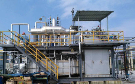 مولد هيدروجين صغير تلقائي 100 Nm3 / H Container Hydrogen Generator 99.99 Vol.٪